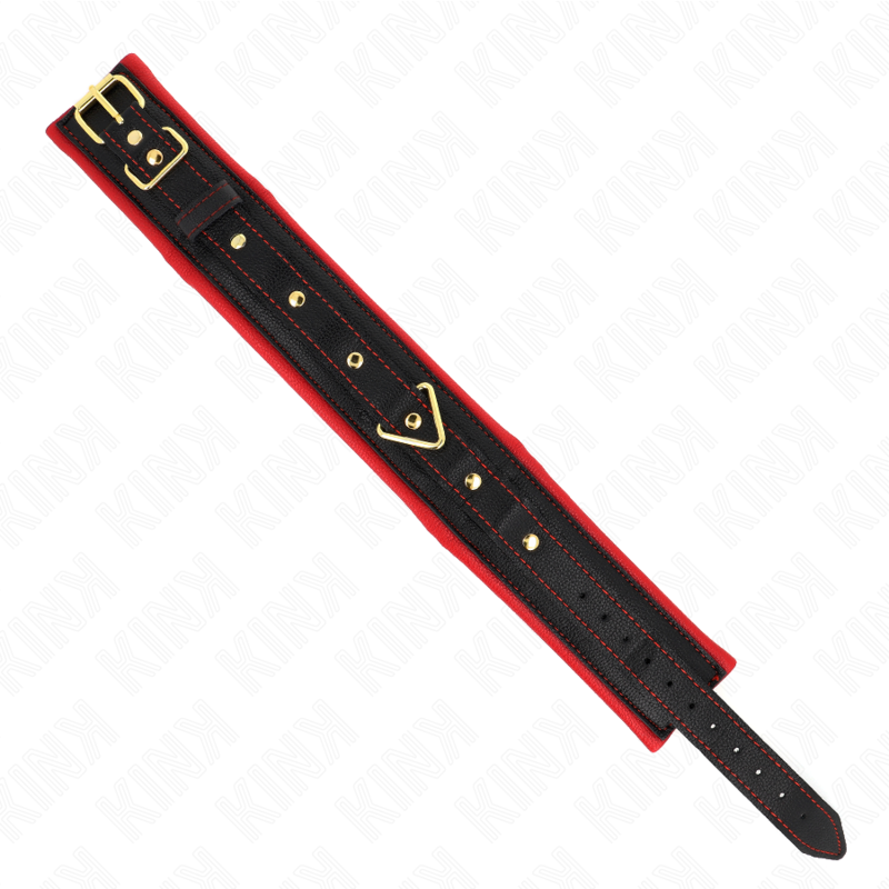 KINK - COLLARE CON GUINZAGLIO IN TESSUTO TINTO REGOLABILE 33-48 CM X 5,7 CM – Collane – foto 6