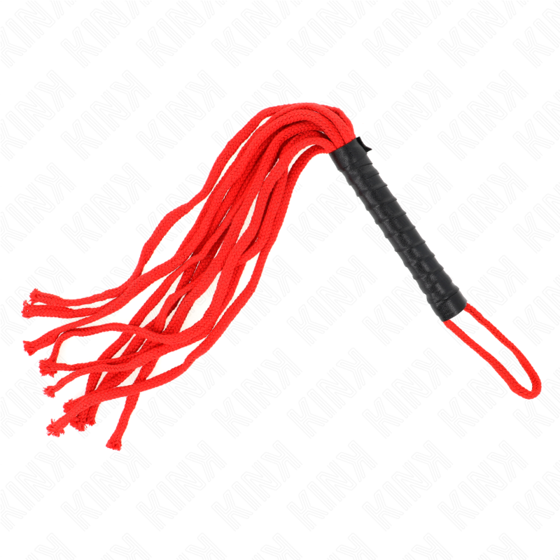 KINK - FRUSTA IN CORDA ROJO 56 CM – Fruste BDSM – foto 2