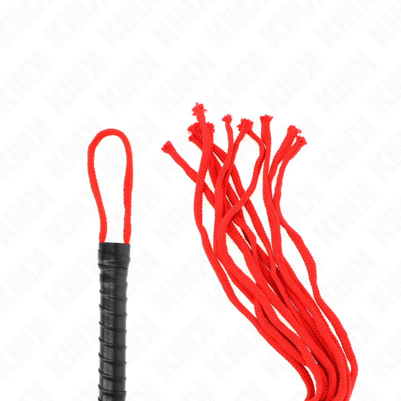 KINK - FRUSTA IN CORDA ROJO 56 CM – Fruste BDSM – foto 5