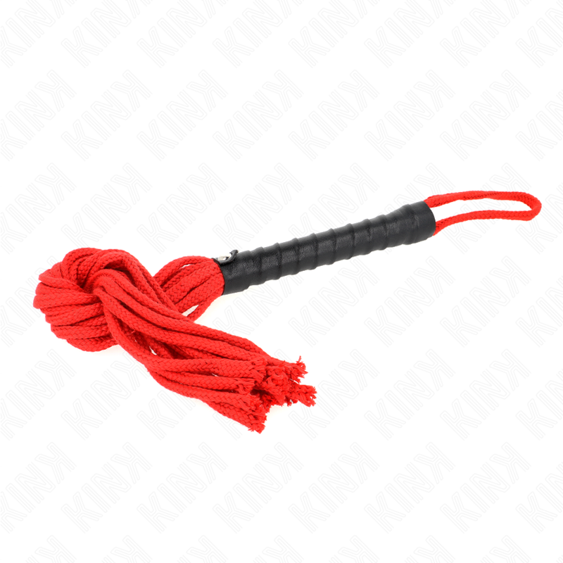 KINK - FRUSTA IN CORDA ROJO 56 CM – Fruste BDSM – foto 3