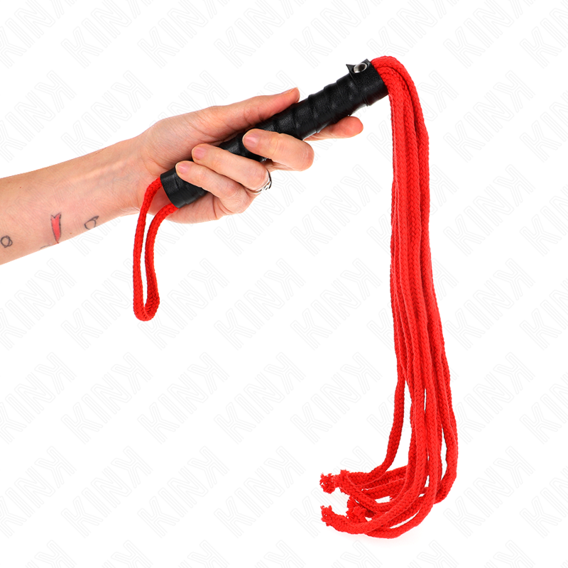 KINK - FRUSTA IN CORDA ROJO 56 CM – Fruste BDSM