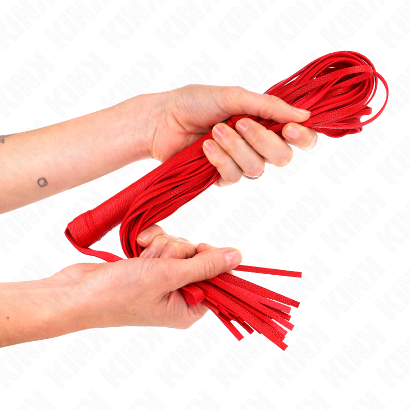 KINK - FRUSTA IN PVC MORBIDO ROSSO 70 CM – Fruste BDSM – foto 3