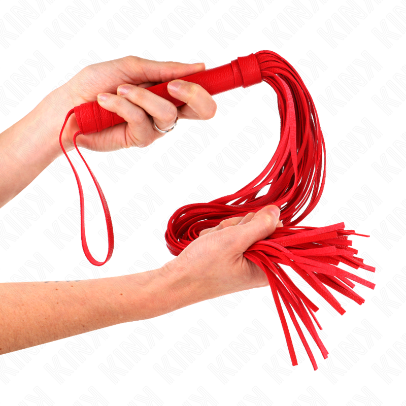 KINK - FRUSTA IN PVC MORBIDO ROSSO 70 CM – Fruste BDSM