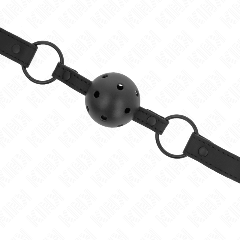 KINK - PALLA IN NEOPRENE 4.5 CM GAG 63.5 X 2 CM REGOLABILE 41 X 59 CM – Mascelle – foto 4