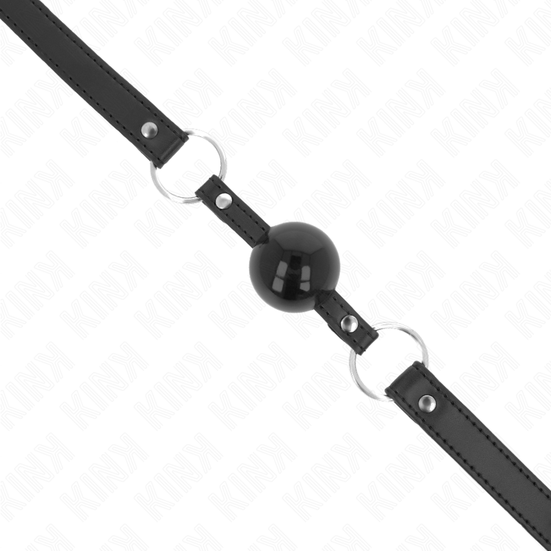 KINK - BALLA IN TPE 4 CM CON SERRATURA NERA 60 x 2 CM – Mascelle – foto 4