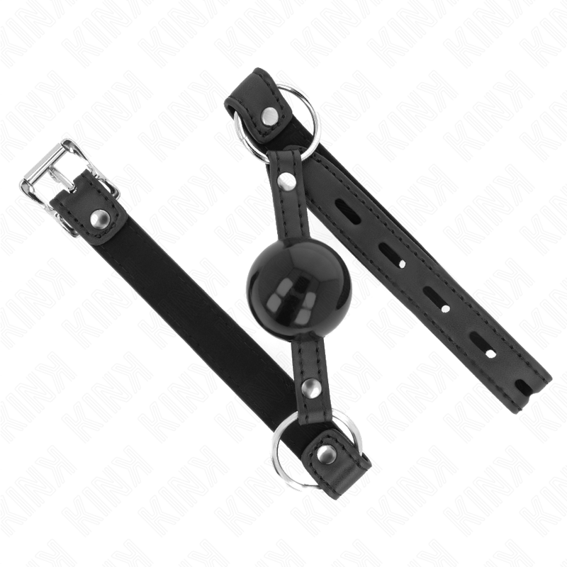 KINK - BALLA IN TPE 4 CM CON SERRATURA NERA 60 x 2 CM – Mascelle – foto 2