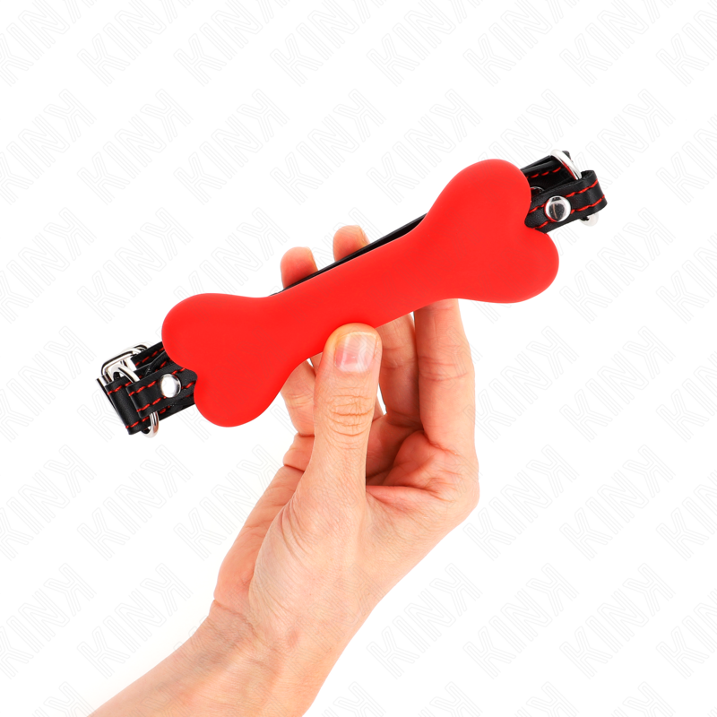 KINK - OSSO ROSSO 12 CM BAVAGLIO 63 x 2 CM – Mascelle – foto 2