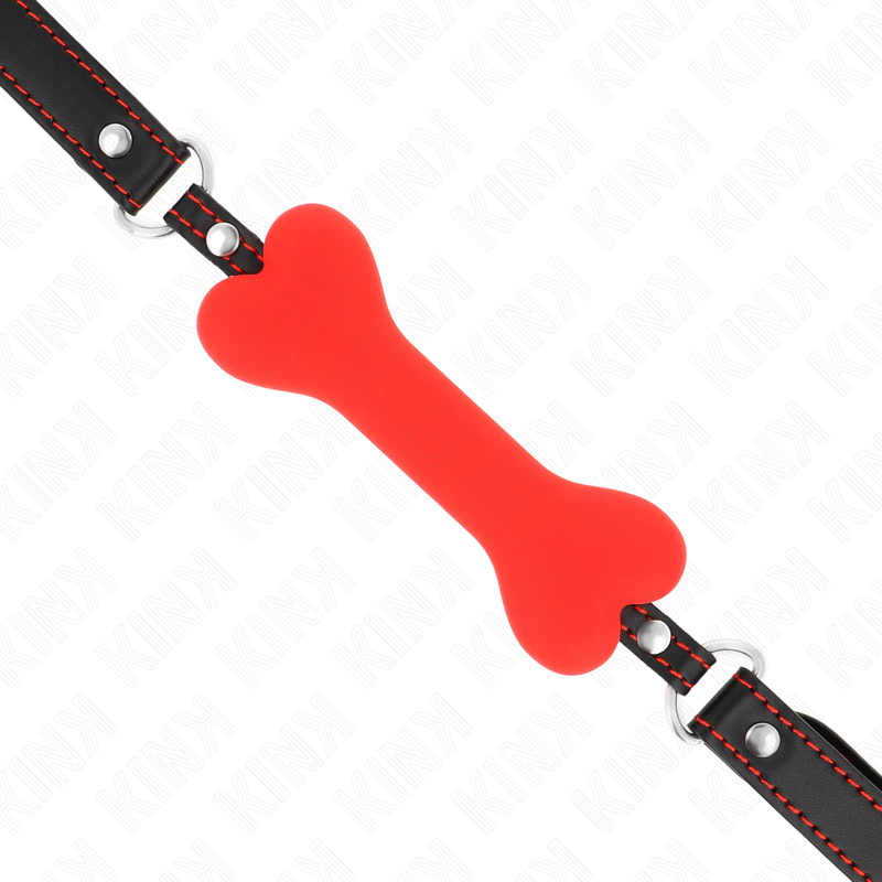 KINK - OSSO ROSSO 12 CM BAVAGLIO 63 x 2 CM – Mascelle – foto 4