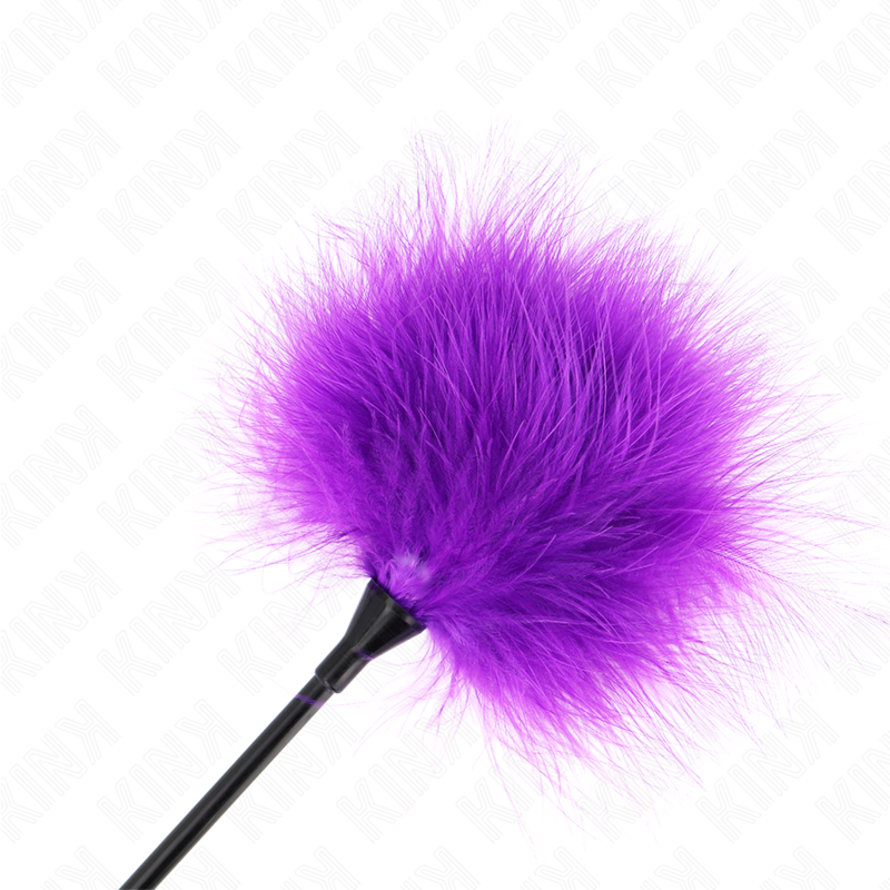 KINK - PIUME VIOLA DA SOLLETICO UTILIZZATE PER IL KIT BONDAGE 27 CM – Piume – foto 5