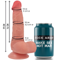 ROCKARMY - SILICONE LIQUIDO VOLPE 19 CM -O- 3,2 CM – Peni realistici