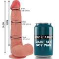 ROCKARMY - SILICONE LIQUIDO RAPTOR 24 CM -O- 4,4 CM – Peni realistici