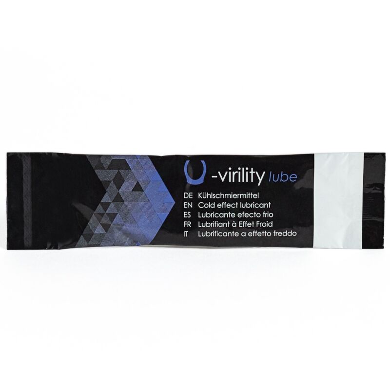 500 COSMETICS - U-VIRILITY LUBE LUBRIFICANTE EFFETTO FREDDO 10 X 5 ML – Effetto freddo – foto 2