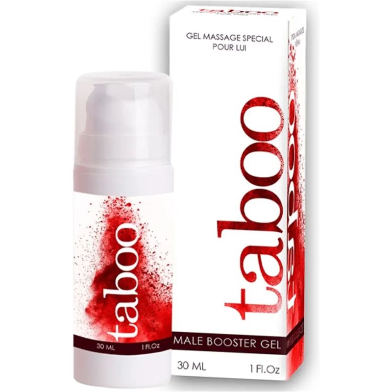 RUF - TABOO MALE BOOSTER GEL PER L'EREZIONE 30 ML – Aumento dell'erezione