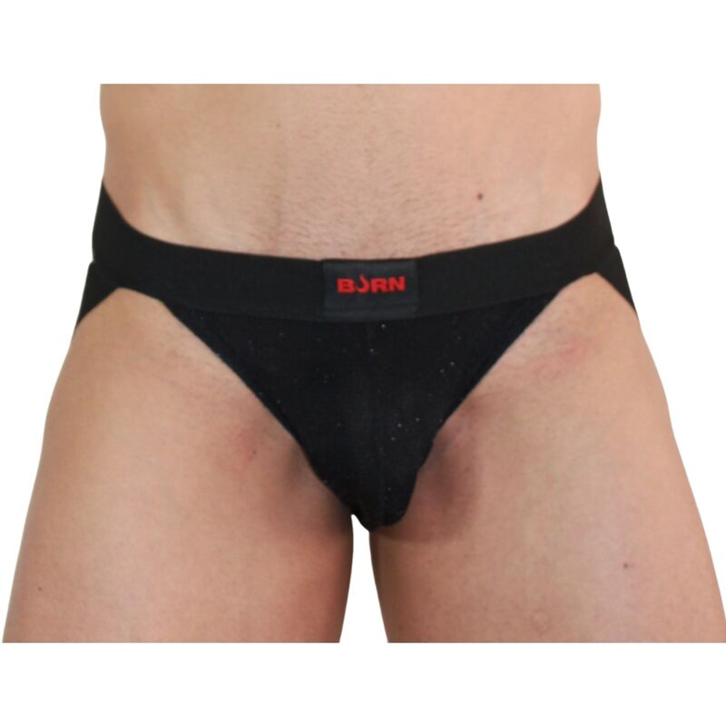 BURN - 003 JOCK NERO LUCIDO S – Sospensori – foto 2