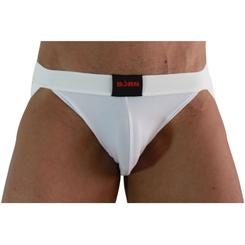 BURN - 007 JOCK LYCRA BIANCO S – Sospensori – foto 2