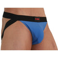 BURN - 008 JOCK BLU / NERO XL – Sospensori