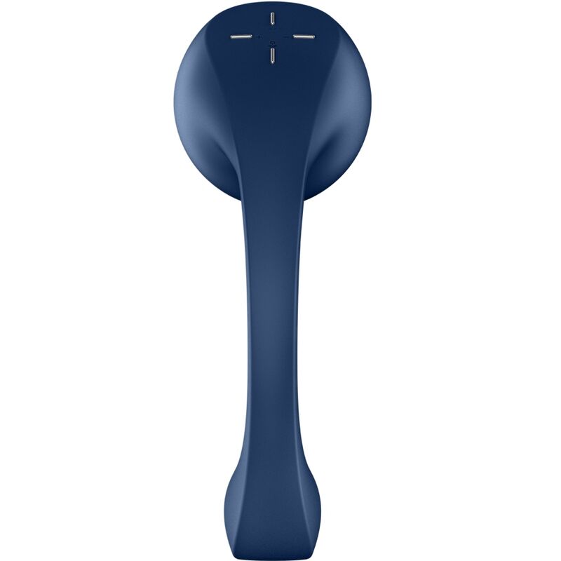 SATISFYER - PRO+ WAVE 4 STIMOLATORE PUNTO G E AIR PULSE APP GRATUITA BLU SCURO – Vibratori succhiatori a onde di pressione – foto 4