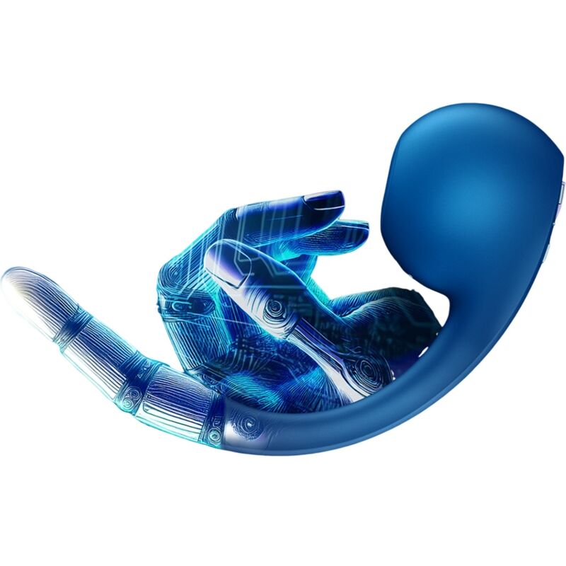 SATISFYER - PRO+ WAVE 4 STIMOLATORE PUNTO G E AIR PULSE APP GRATUITA BLU SCURO – Vibratori succhiatori a onde di pressione – foto 5