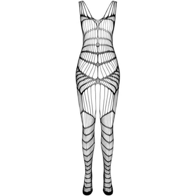 PASSION - BS 102 BODYSTOCKING NERO TAGLIA UNICA – Bodystocking – foto 3
