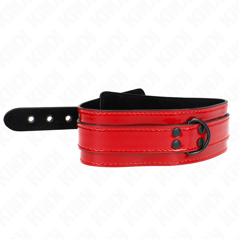 KINK - COLLANA REGOLABILE VINO ROSSO 37,5-49,5 CM X 5 CM – Collane – foto 2