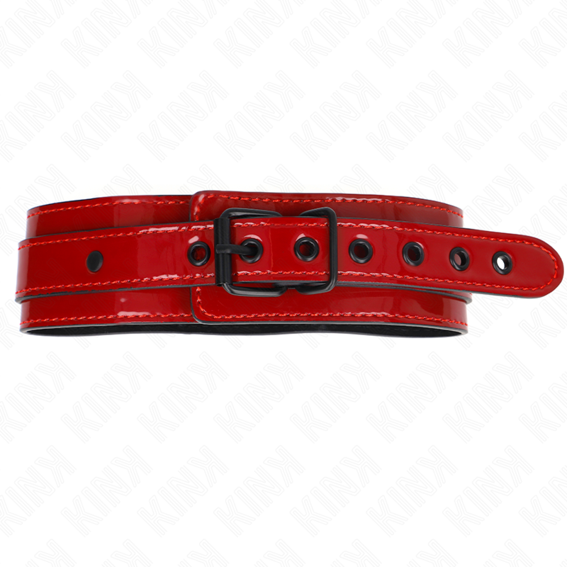 KINK - COLLANA REGOLABILE VINO ROSSO 37,5-49,5 CM X 5 CM – Collane – foto 3