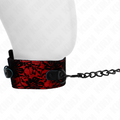 KINK - COLLANA IN PIZZO CON CINTURA CON CINTURA IN VERA PELLE 105 CM / 44 X 5,5 CM – Collane