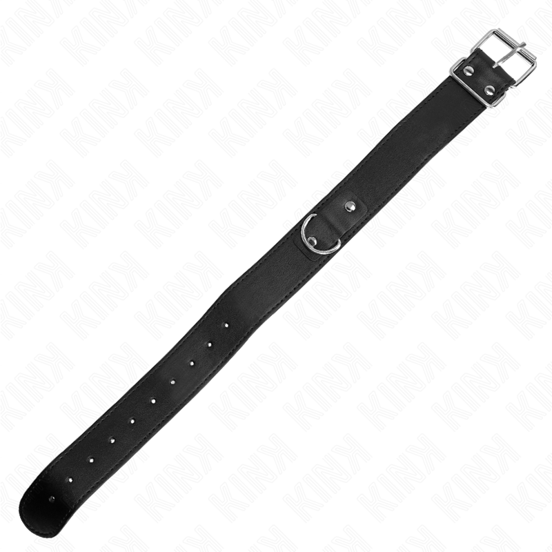 KINK - COLLANA CON CINTURA 116 CM NERO CINTURINO REGOLABILE 32-50 CM X 8 CM – Collane – foto 6