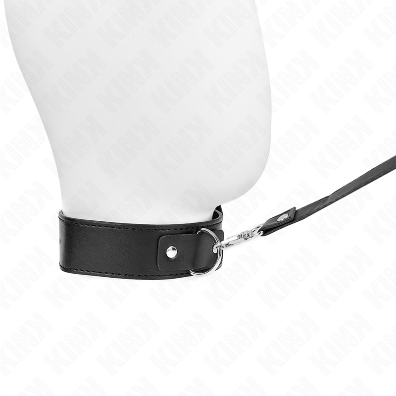 KINK - COLLANA CON CINTURA 116 CM NERO CINTURINO REGOLABILE 32-50 CM X 8 CM – Collane – foto 5