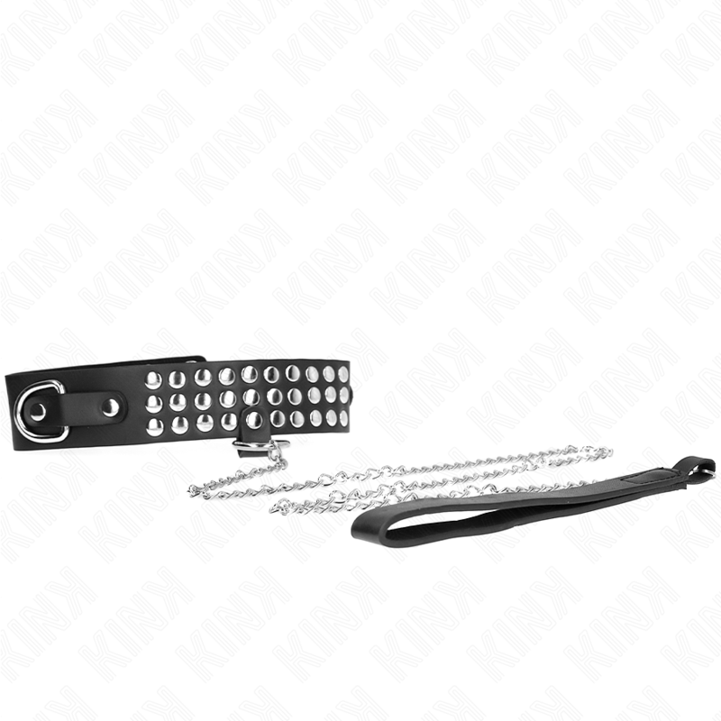 KINK - COLLANA CON CINTURINO 65 CM CON LUCIDI REGOLABILE 37-42 CM X 5,3 CM – Collane – foto 4