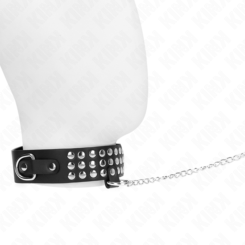KINK - COLLANA CON CINTURINO 65 CM CON LUCIDI REGOLABILE 37-42 CM X 5,3 CM – Collane