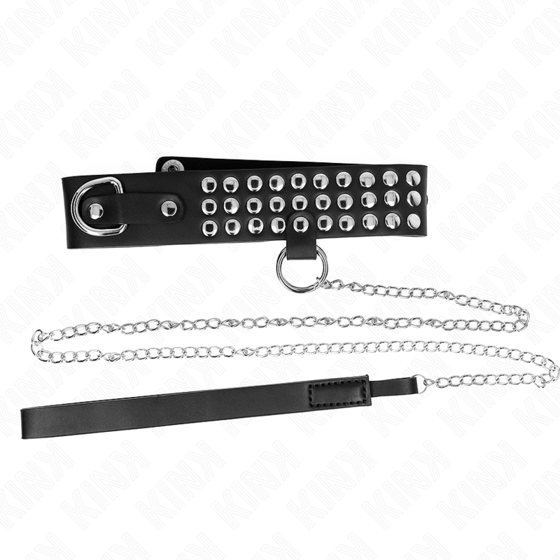 KINK - COLLANA CON CINTURINO 65 CM CON LUCIDI REGOLABILE 37-42 CM X 5,3 CM – Collane – foto 2