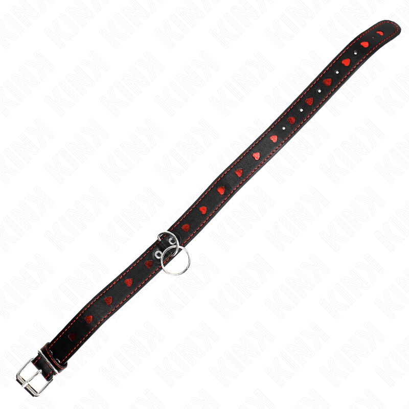 KINK - COLLANA CON CINTURINO 65 CM DETTAGLI CUORE 52,5 X 2,5 CM – Collane – foto 6