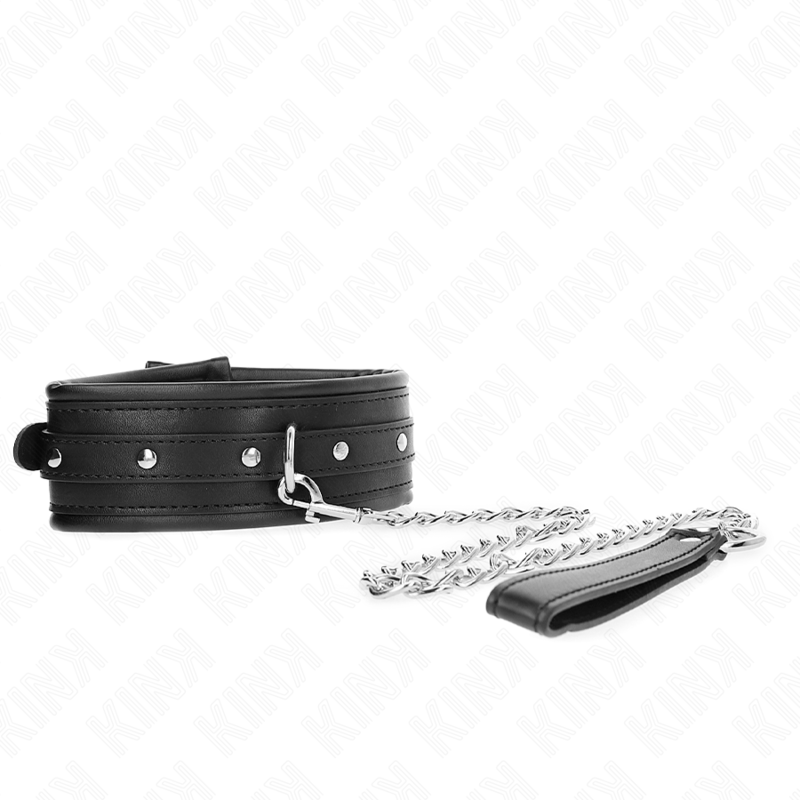 KINK - COLLANA CON CINTURINO CON FIBBIA LUCIDA 65 CM 48.5 CM X 5.3 CM – Collane – foto 2