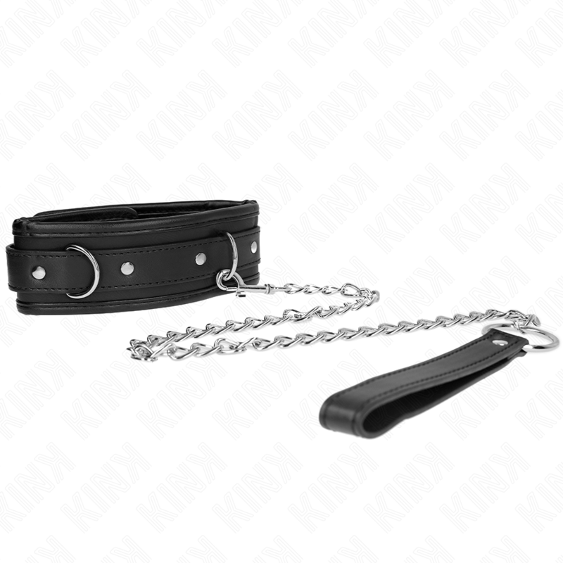KINK - COLLARE MODELLO BASE CON GUINZAGLIO 65 CM MODELLO 1 53 X 6 CM – Collane – foto 3