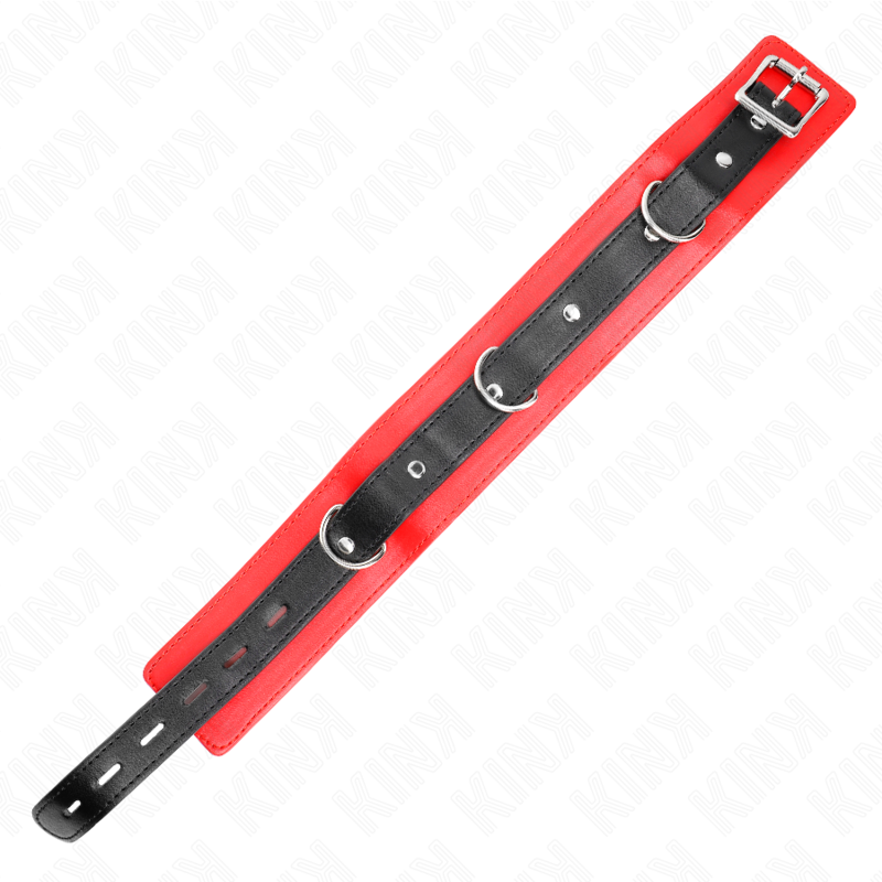 KINK - COLLARE CON CINTURA 65 CM CON CINTURINO ROSSO 54 X 4,5 CM – Collane – foto 6