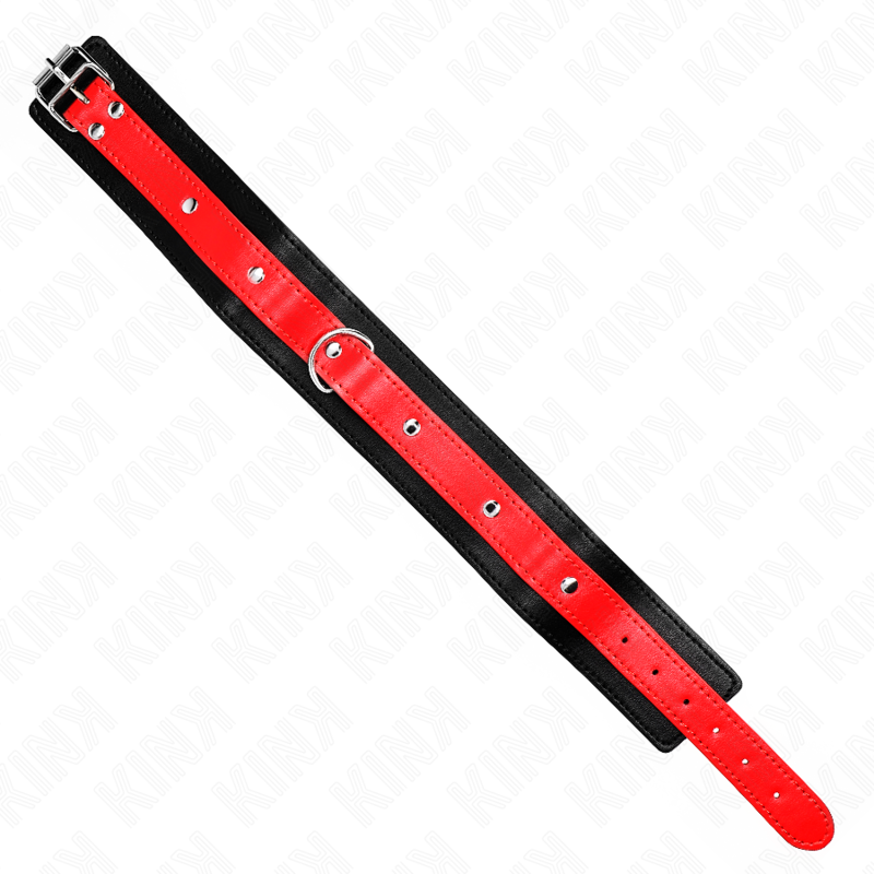 KINK - COLLANA CON CINTURINO ROSSO 65 CM REGOLABILE 36-43 CM X 5 CM – Collane – foto 6