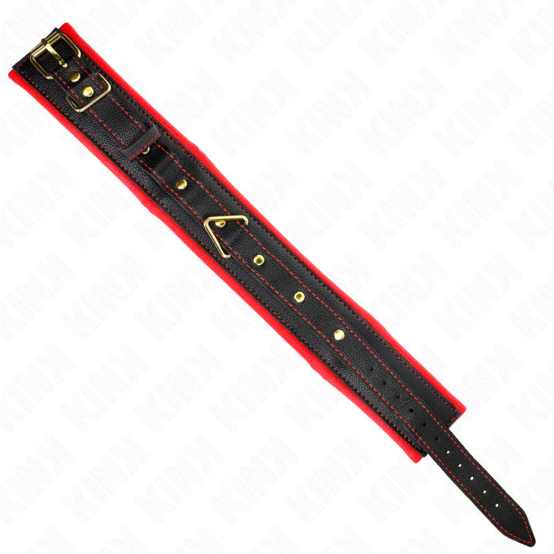 KINK - COLLANA CON CINTURINO IN SIMILPELLE SPUGNA MODELLO 2 REGOLABILE 37-54 CM X 3 CM – Collane – foto 6