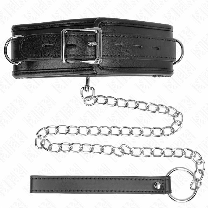 KINK - COLLANA CON CINTURINO IN SIMILPELLE SPUGNA MODELLO 3 REGOLABILE 37-54 CM X 3 CM – Collane – foto 4