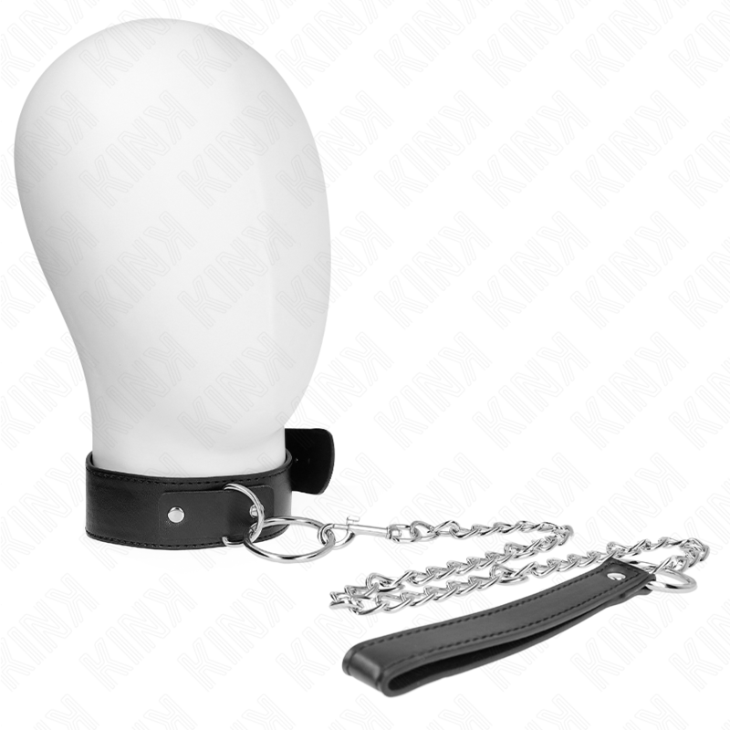 KINK - COLLARE MODELLO BASE CON GUINZAGLIO MODELLO 4 REGOLABILE 36-43 CM – Collane