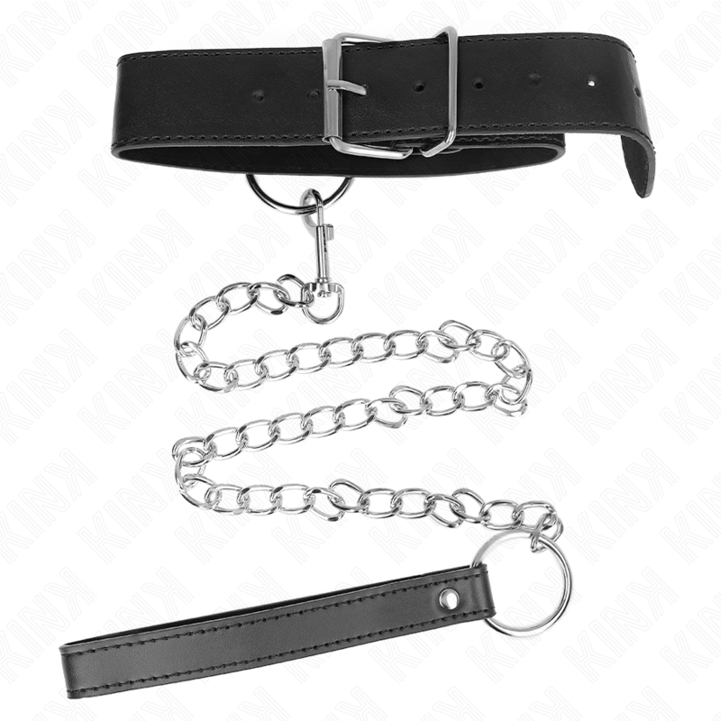 KINK - COLLARE MODELLO BASE CON GUINZAGLIO MODELLO 4 REGOLABILE 36-43 CM – Collane – foto 5