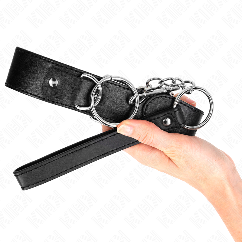 KINK - COLLARE MODELLO BASE CON GUINZAGLIO MODELLO 4 REGOLABILE 36-43 CM – Collane – foto 4