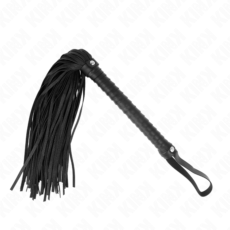 KINK - FRUSTA CON MANICO NERO STRUTTURATO 48,5 CM – Fruste BDSM – foto 2