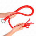 KINK - FRUSTA SERPENTE CON ANELLO MANO ROSSO 65 CM – Fruste BDSM