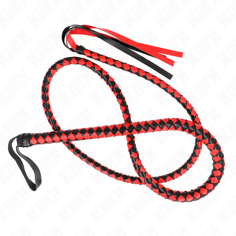 KINK - FRUSTA SERPENTE LUNGA ROSSA 210 CM – Fruste BDSM – foto 2