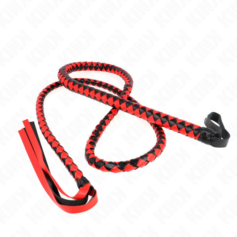 KINK - FRUSTA SERPENTE LUNGA ROSSA 210 CM – Fruste BDSM – foto 5