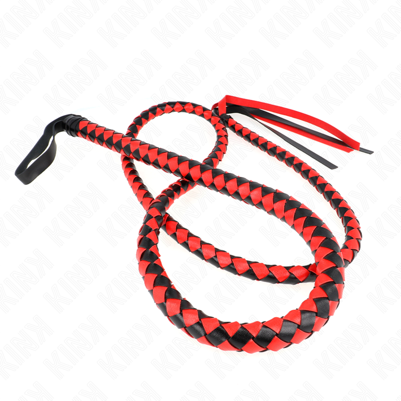 KINK - FRUSTA SERPENTE LUNGA ROSSA 210 CM – Fruste BDSM – foto 4