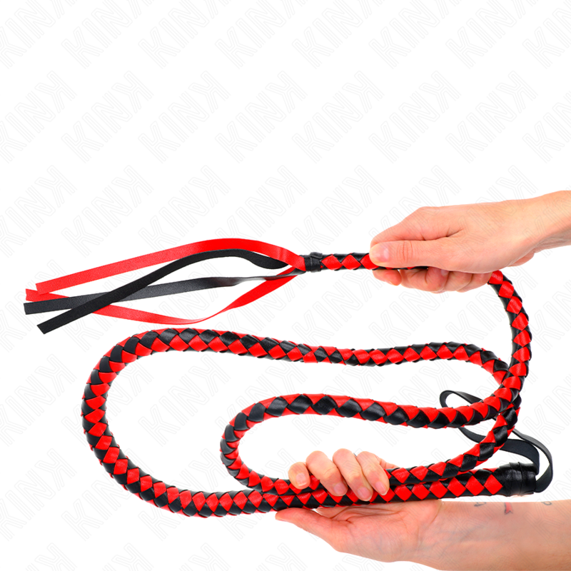 KINK - FRUSTA SERPENTE LUNGA ROSSA 210 CM – Fruste BDSM – foto 3