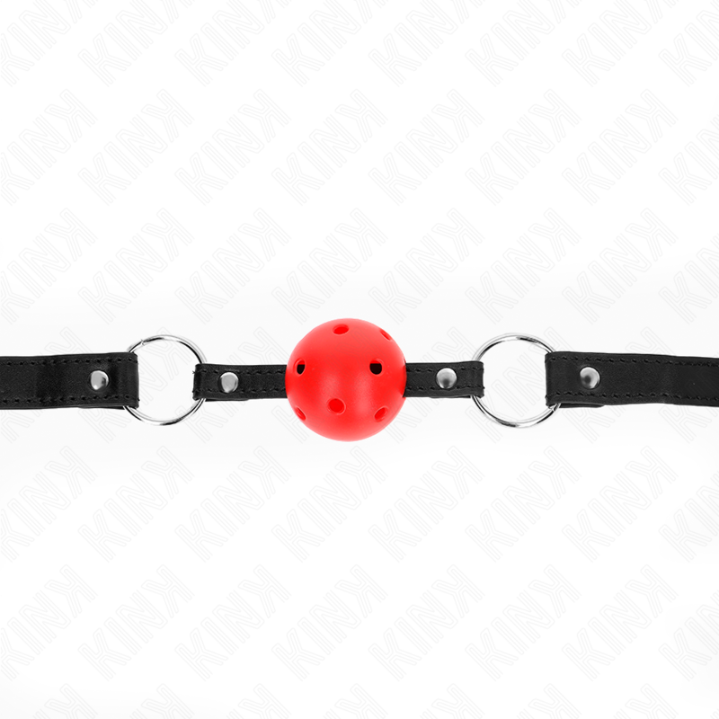 KINK - PALLA CAVA DURA ROSSA 4,5 CM MODELLO GAG 1 63,5 X 2 CM – Mascelle – foto 4