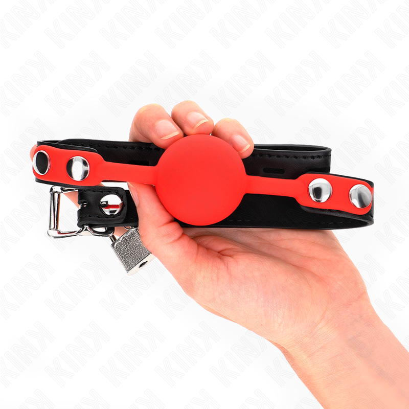 KINK - BALLA IN SILICONE 4 CM CON SERRATURA 60 x 2 CM – Mascelle – foto 2