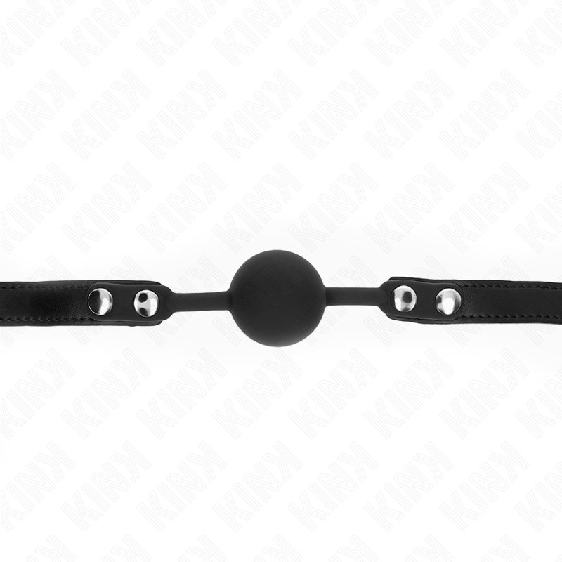 KINK - MODELLO 1 PALLA IN SILICONE 4 CM GAG CON SERRATURA 60 x 2 CM – Mascelle – foto 5